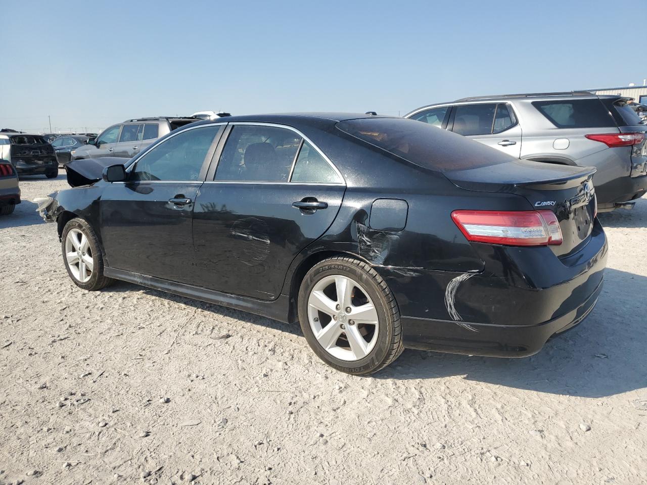 2011 Toyota Camry VIN 4T1BF3EK7BU156563 Copart auction photo, front end / side damage thumbnail 2