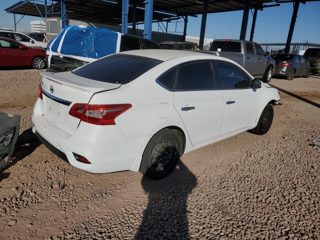 2016 Nissan Sentra VIN 3N1AB7AP2GY298749 Copart auction photo, front end damage thumbnail 3