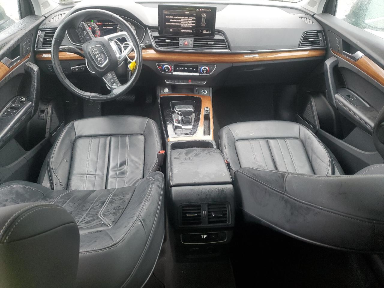 2023 Audi Q5 VIN WA1EAAFY1P2015640 Copart auction photo, front end damage thumbnail 8
