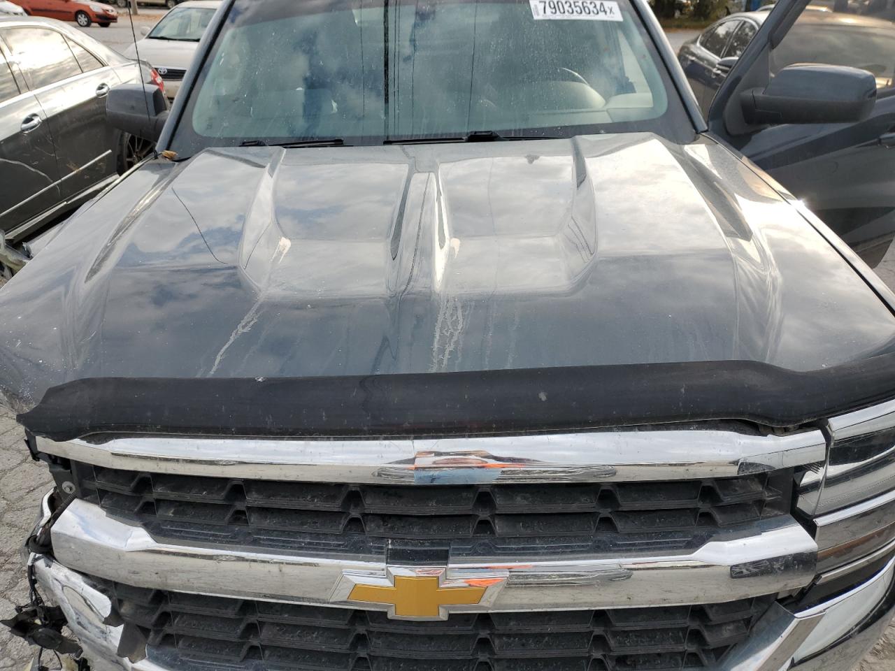 2017 Chevrolet Silverado VIN 3GCUKREC2HG326232 Copart auction photo, front end / undercarriage damage thumbnail 11