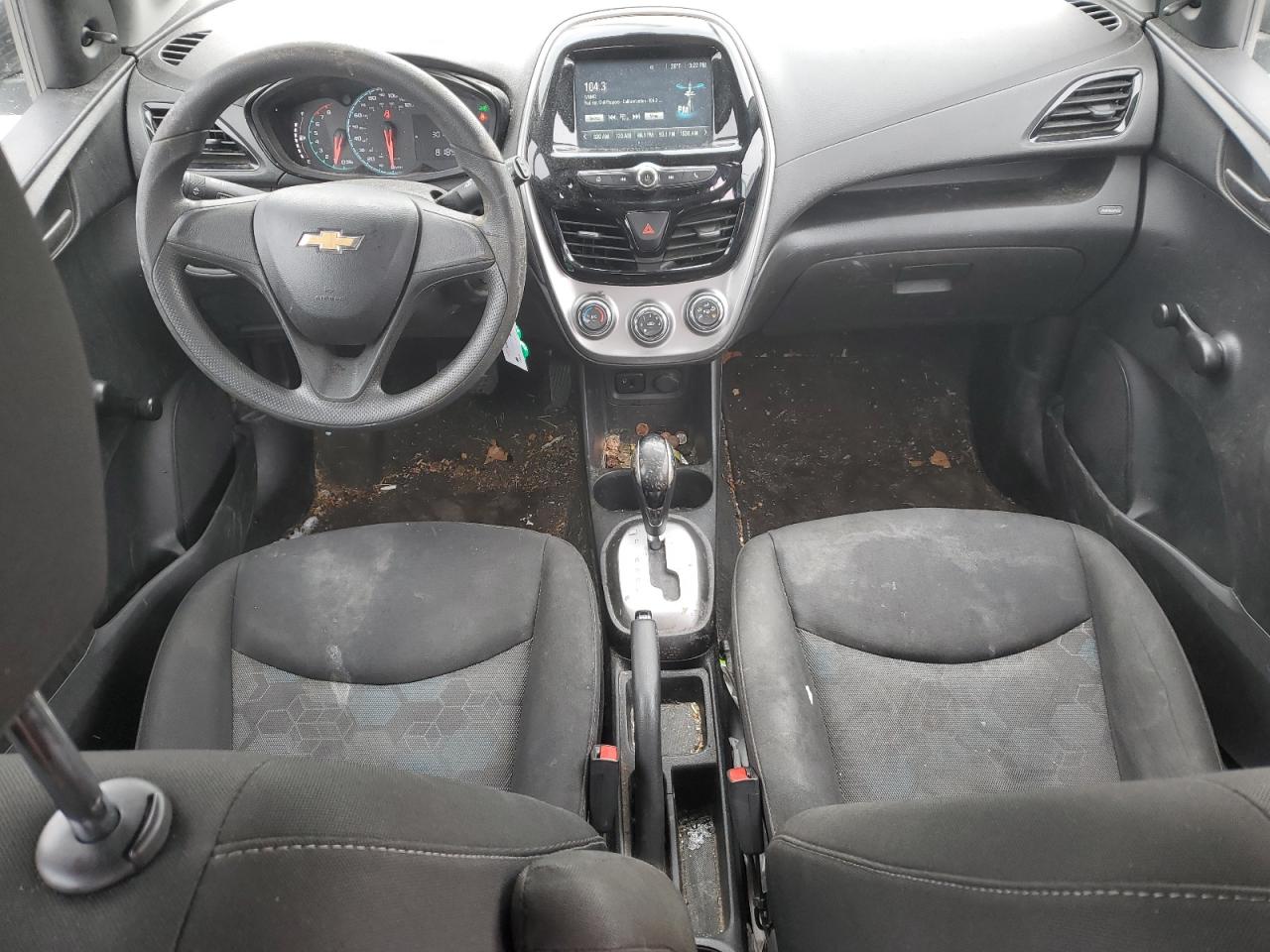 2017 Chevrolet Spark VIN KL8CB6SA6HC705548 Copart auction photo, front end / side damage thumbnail 8