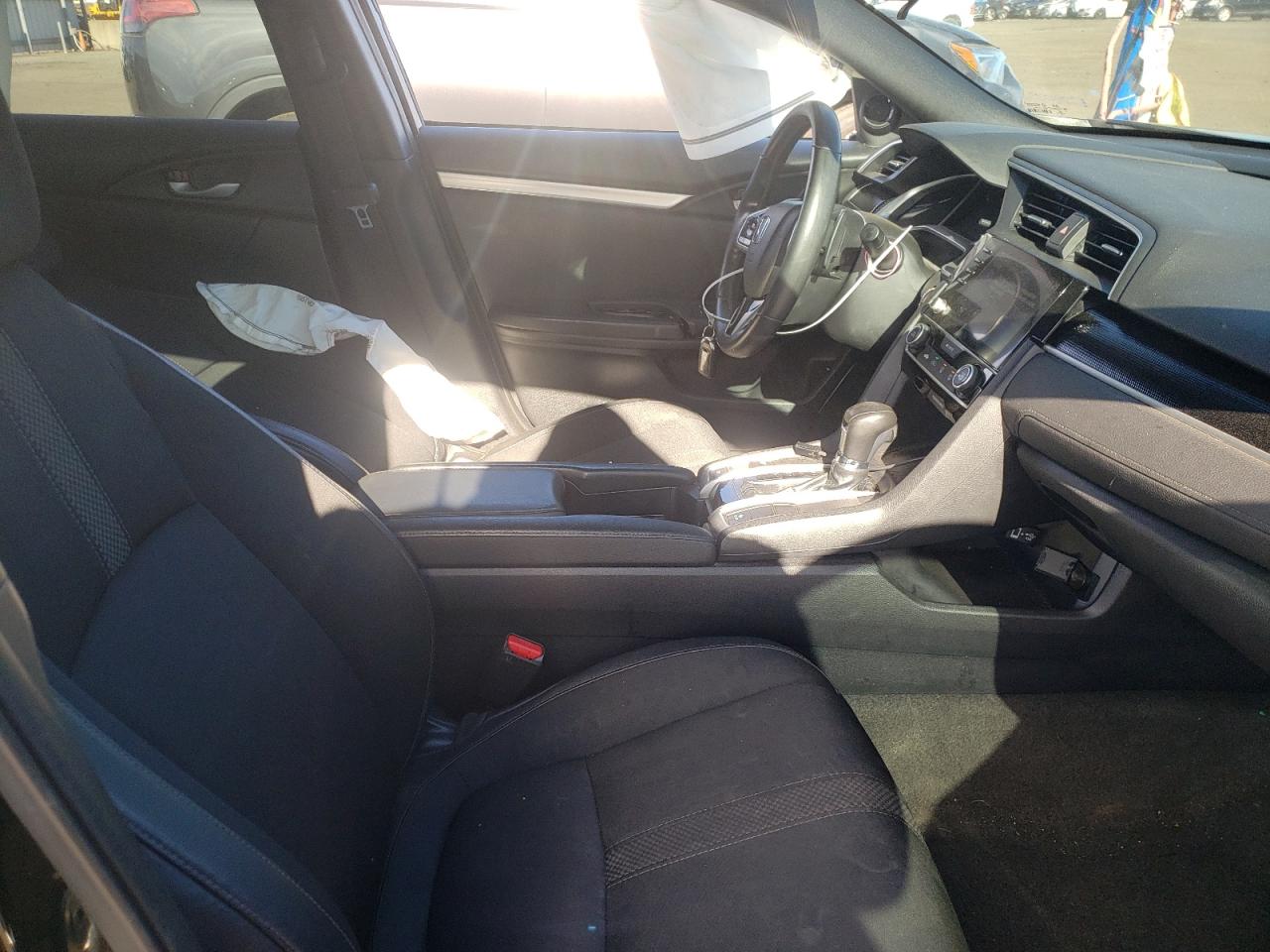 2019 Honda Civic VIN 2HGFC2F84KH541076 Copart auction photo, side damage thumbnail 7