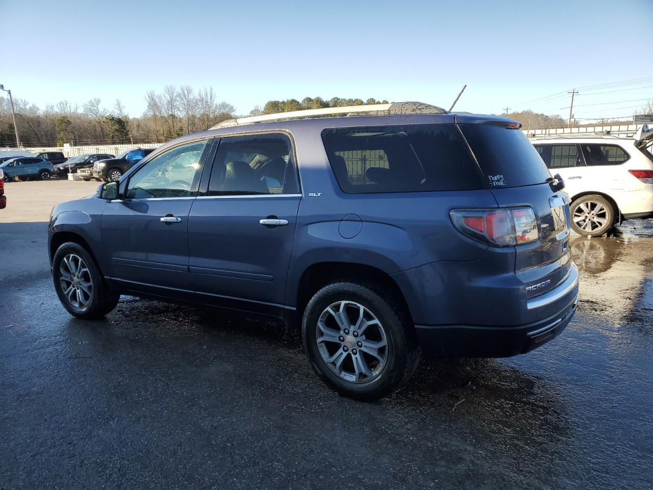 2014 GMC Acadia VIN 1GKKRRKD5EJ268342 Copart auction photo, side damage thumbnail 2