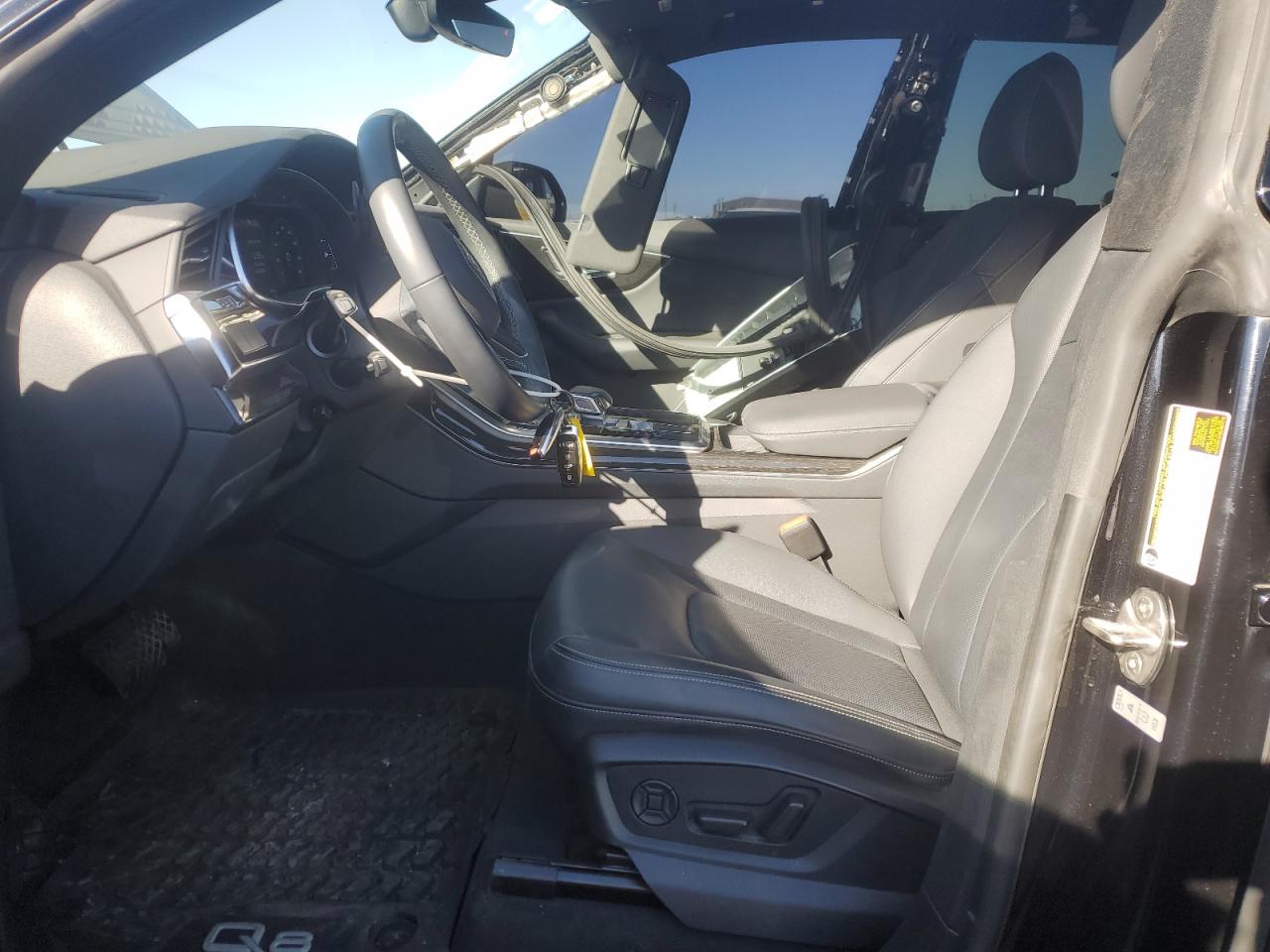 2021 Audi Q8 VIN WA1EVAF14MD032598 Copart auction photo, rear end damage thumbnail 7
