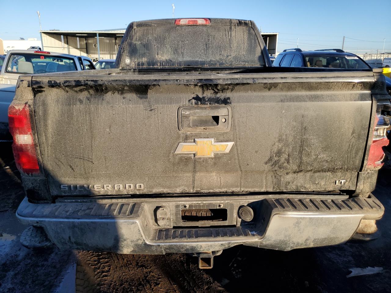 2014 Chevrolet Silverado VIN 1GCUKREC2EF193405 Copart auction photo, side damage thumbnail 6