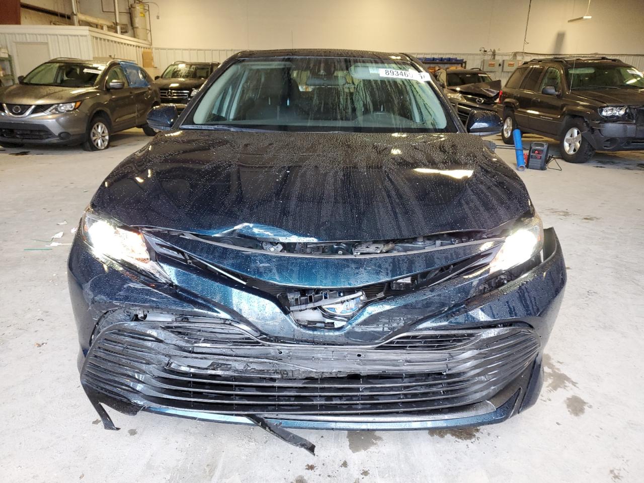 2019 Toyota Camry VIN 4T1B31HK8KU515394 Copart auction photo, front end damage thumbnail 5