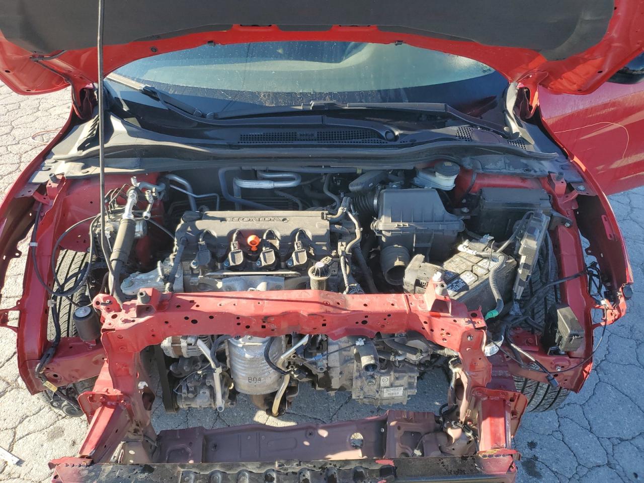 2022 Honda HR-V VIN 3CZRU6H12NM727960 Copart auction photo, front end damage thumbnail 13