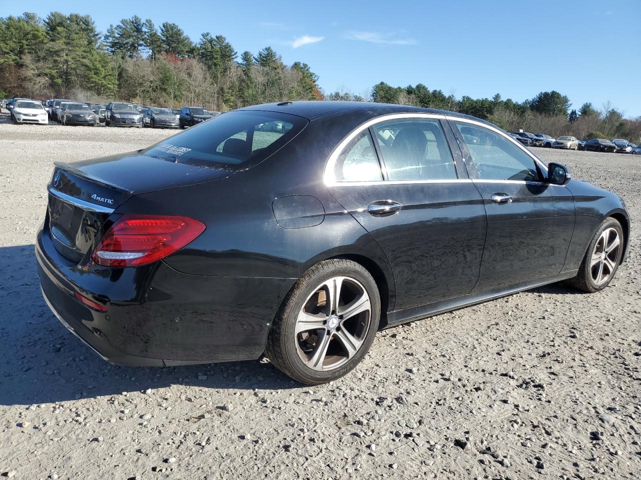 2017 Mercedes-Benz E-klasse VIN WDDZF4KB9HA151037 Copart auction photo, front end damage thumbnail 3