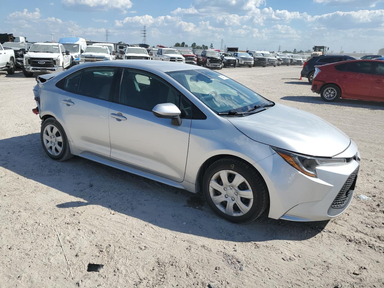 2021 Toyota Corolla VIN 5YFEPMAE0MP236212 Copart auction photo, rear end damage thumbnail 4