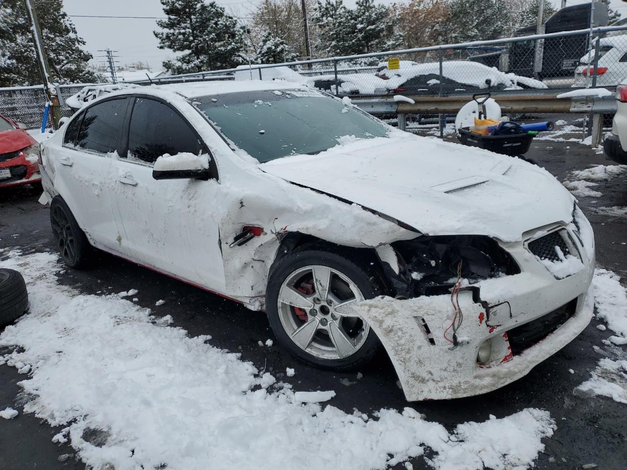 2008 Pontiac G8 VIN 6G2EC57Y48L128300 Copart auction photo, all over damage thumbnail 4