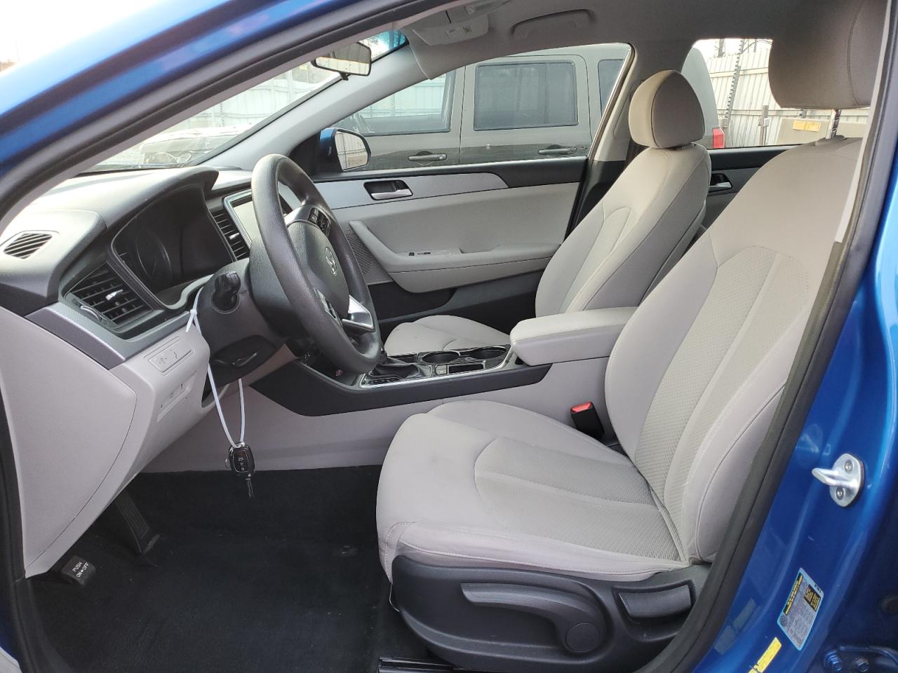 2019 Hyundai Sonata VIN 5NPE24AF9KH768799 Copart auction photo, front end damage thumbnail 7