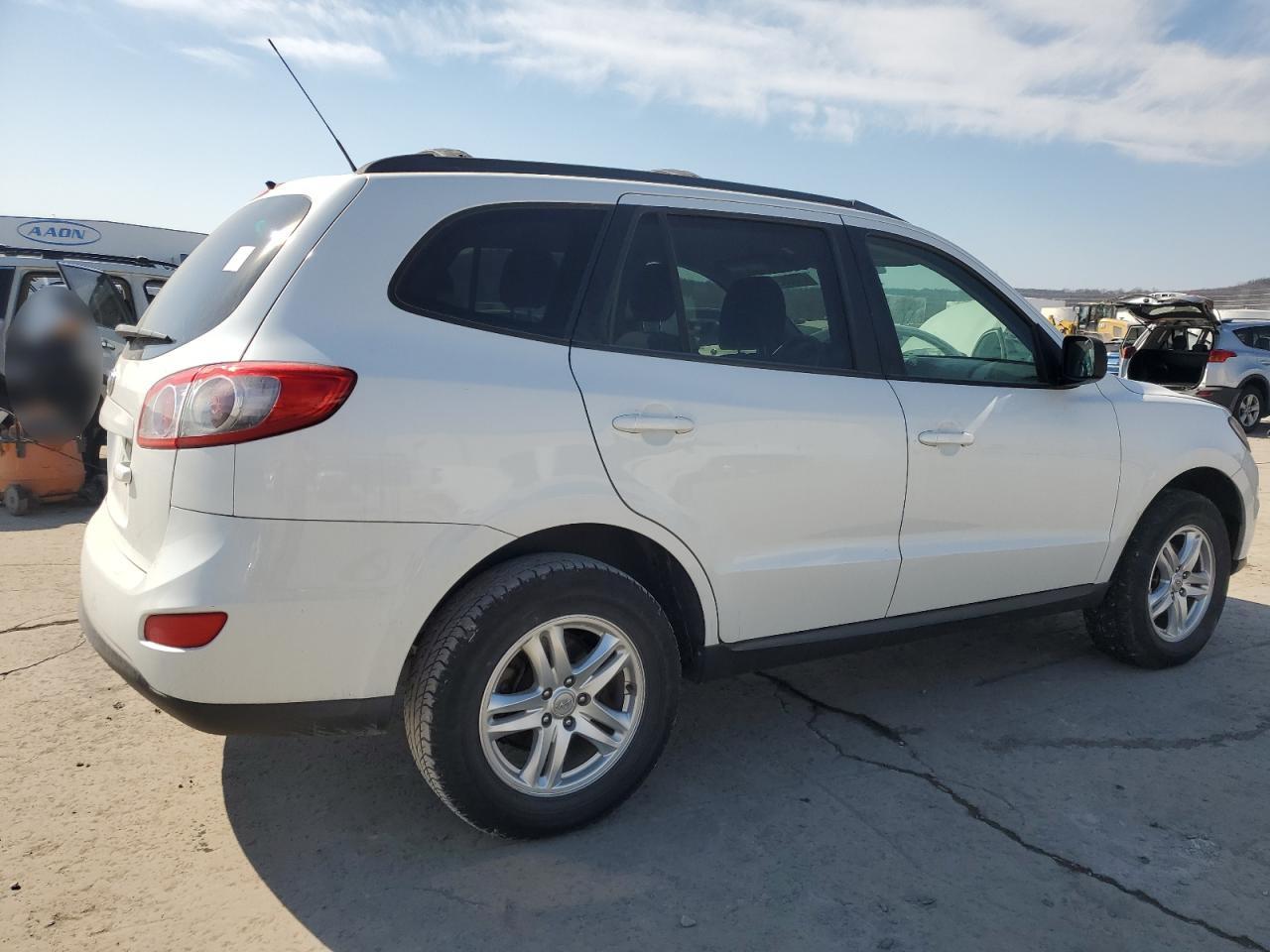 2012 Hyundai Santa Fe VIN 5XYZG3AB0CG119606 Copart auction photo, side / front end damage thumbnail 3