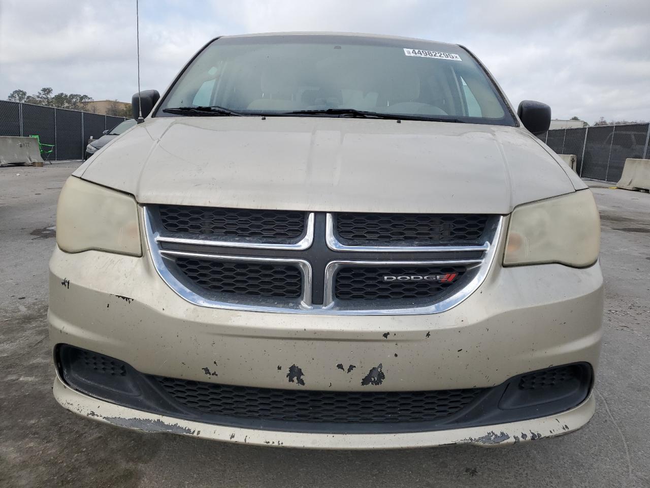 2014 Dodge Caravan VIN 2C4RDGBGXER241320 Copart auction photo, rear end / front end damage thumbnail 5