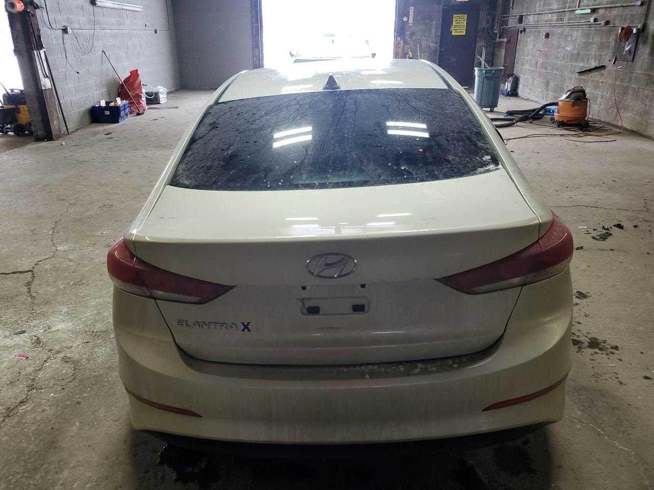 2017 Hyundai Elantra VIN 5NPD84LFXHH184363 Copart auction photo, side / undercarriage damage thumbnail 6