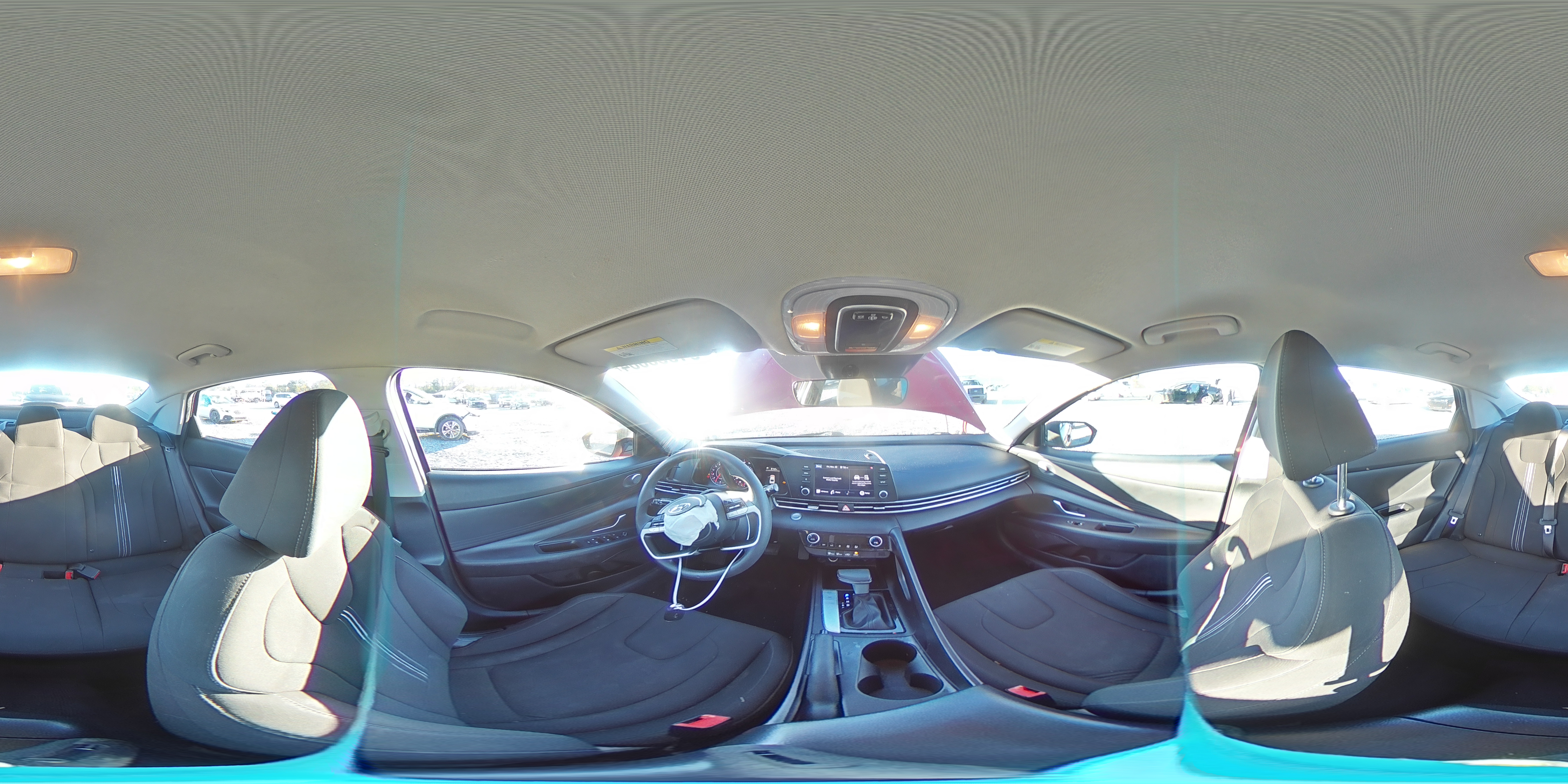 2023 Hyundai Elantra VIN KMHLM4AG2PU371227 Copart auction photo, front end damage thumbnail 12