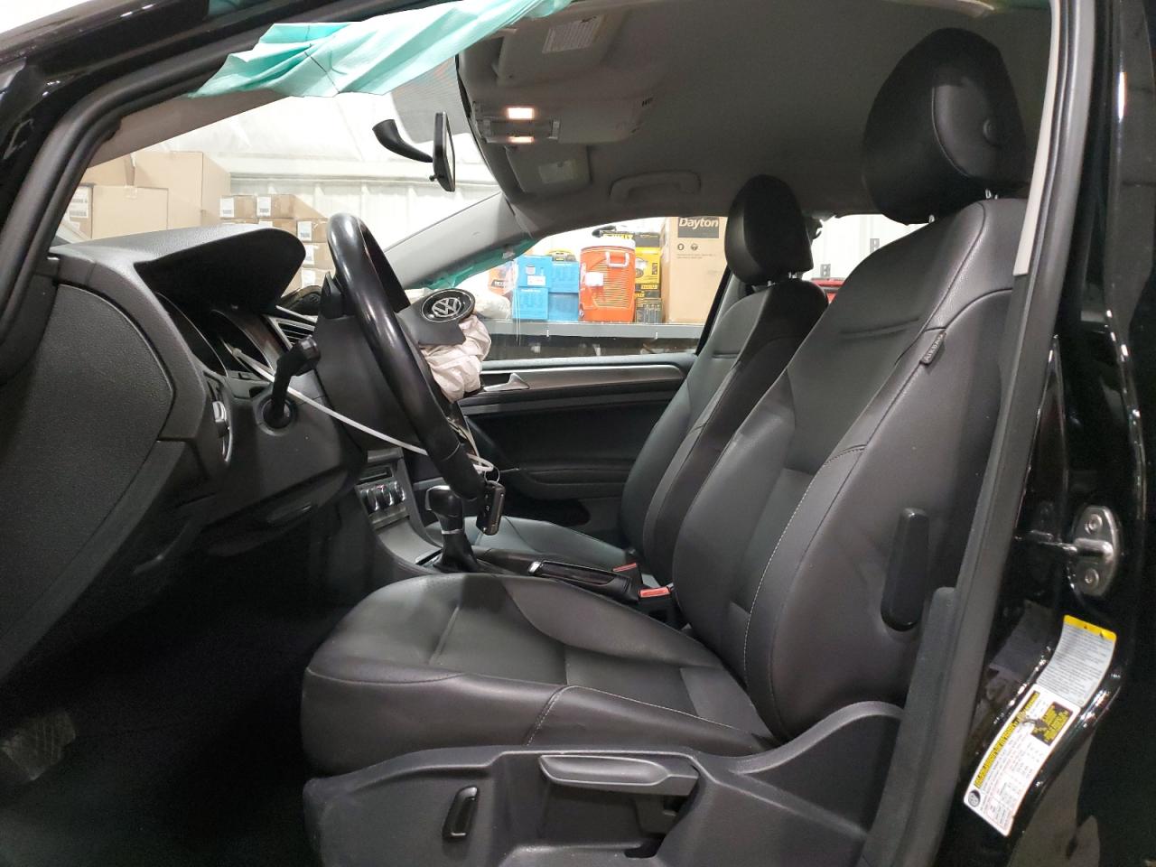 2015 Volkswagen Golf VIN 3VW217AU2FM026828 Copart auction photo, front end damage thumbnail 7
