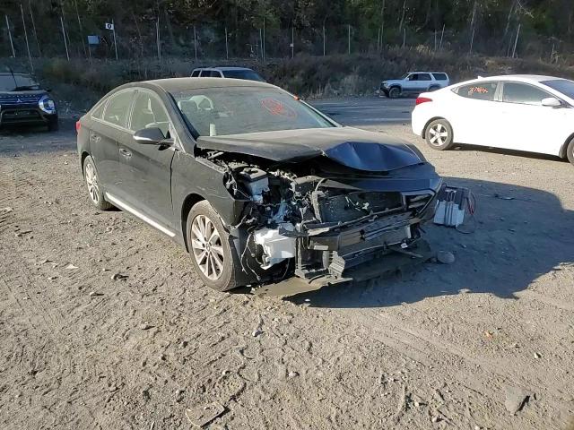2017 Hyundai Sonata VIN 5NPE34AF5HH495933 Copart auction photo, front end / minor dent/scratches damage thumbnail 13
