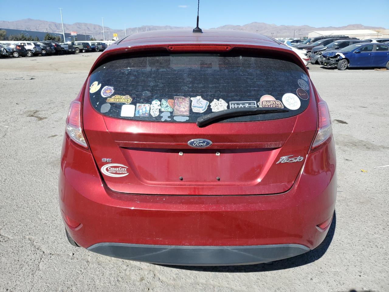 2017 Ford Fiesta VIN 3FADP4EJ6HM153339 Copart auction photo, front end damage thumbnail 6