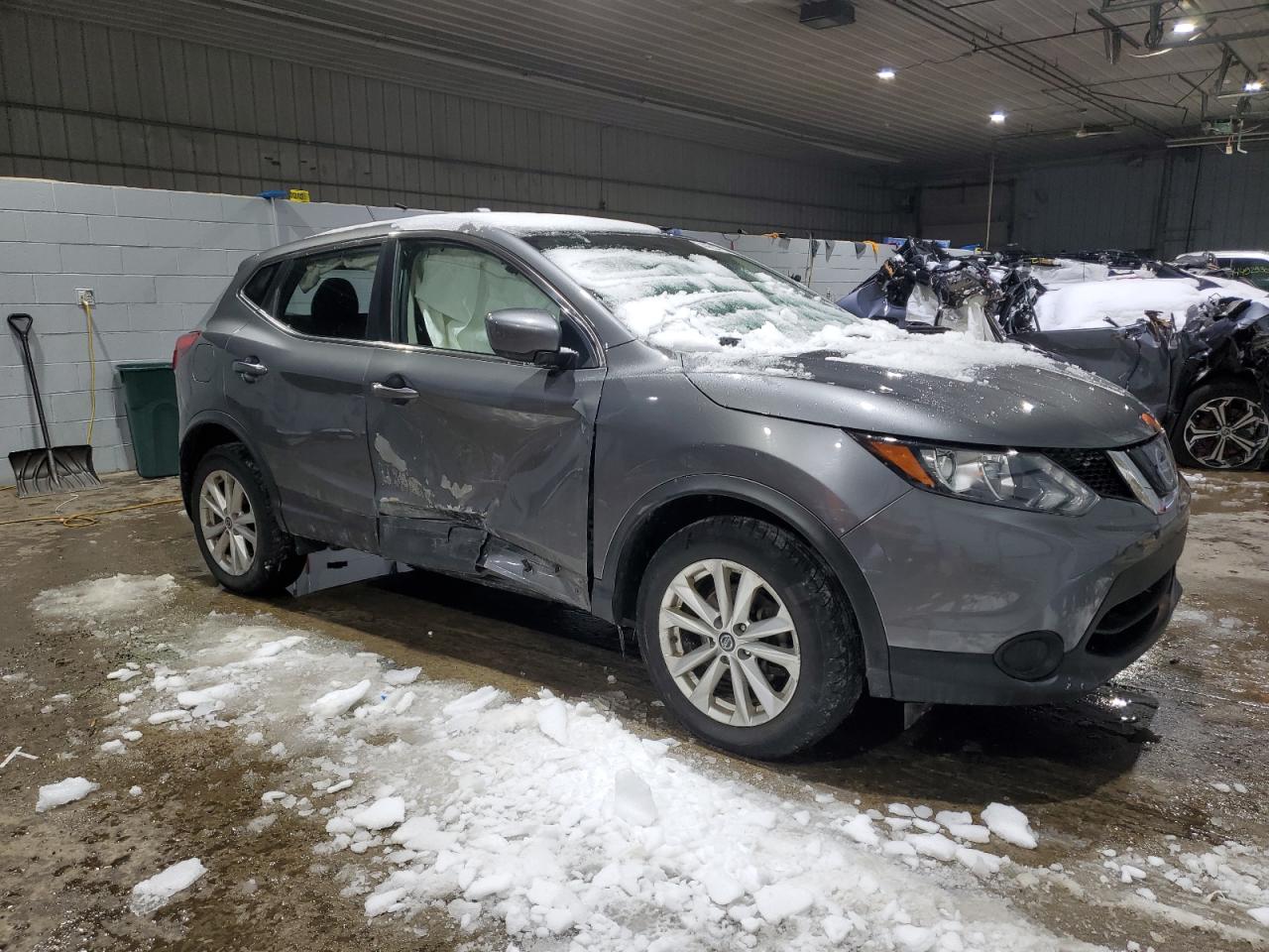 2019 Nissan Rogue VIN JN1BJ1CR4KW352782 Copart auction photo, side damage thumbnail 4