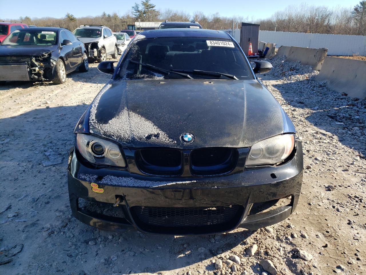 2009 BMW 1er VIN WBAUP73569VK76323 Copart auction photo, front end damage thumbnail 5