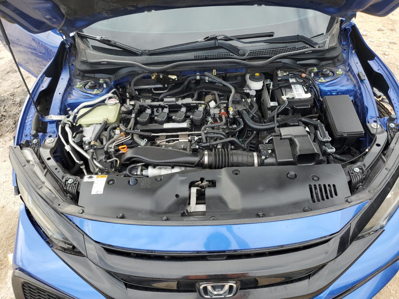 2017 Honda Civic VIN SHHFK7H23HU205911 Copart auction photo, undercarriage / all over damage thumbnail 13