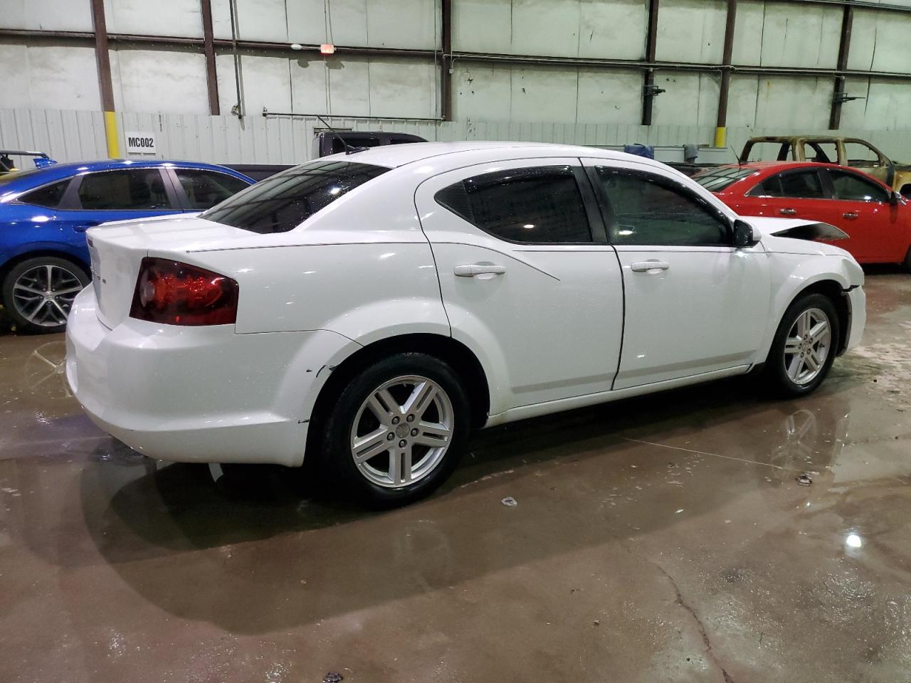 2012 Dodge Avenger VIN 1C3CDZCB0CN112571 Copart auction photo, front end damage thumbnail 3