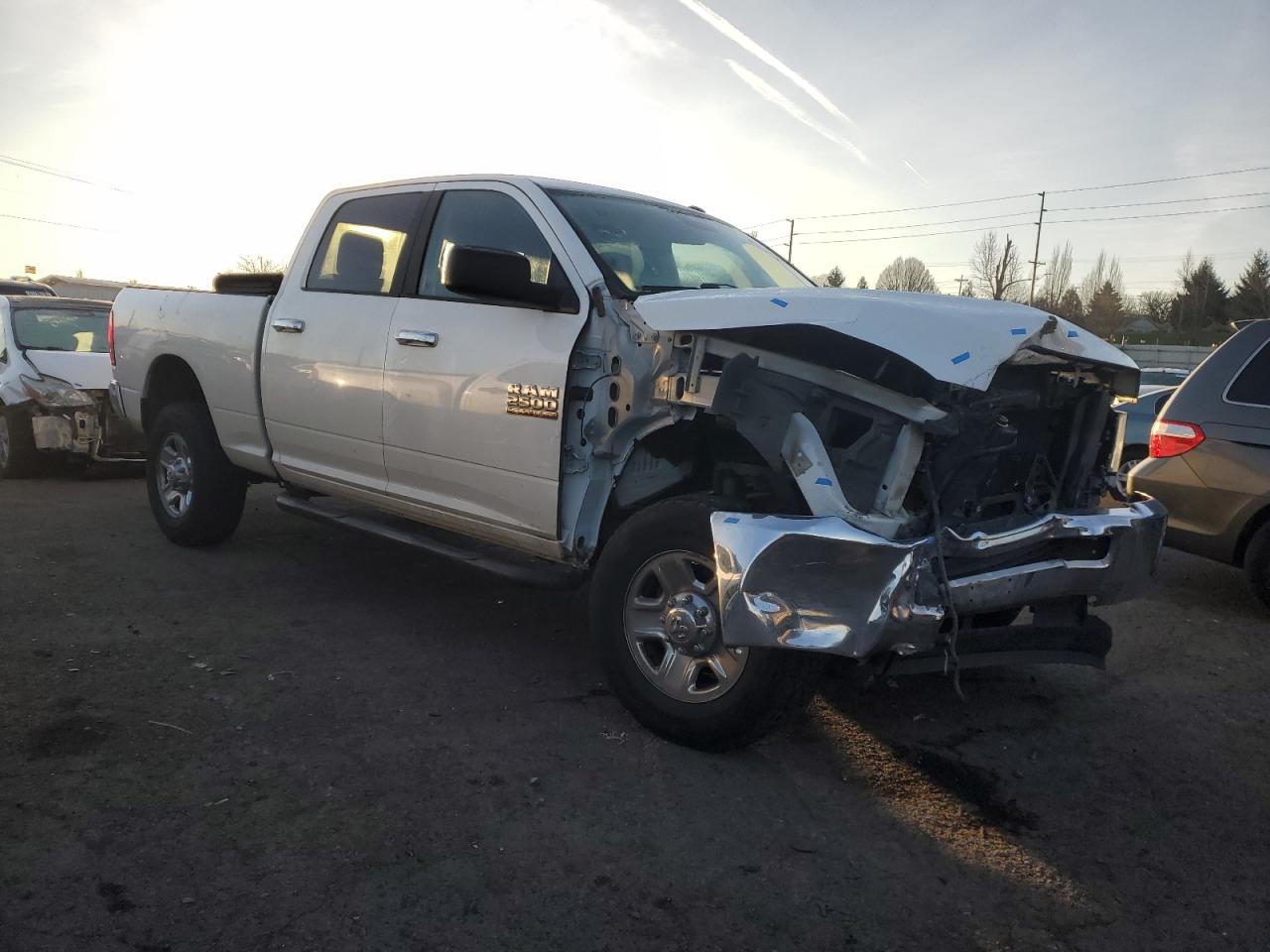 2018 RAM 2500 VIN 3C6TR5DT6JG402503 Copart auction photo, front end damage thumbnail 4