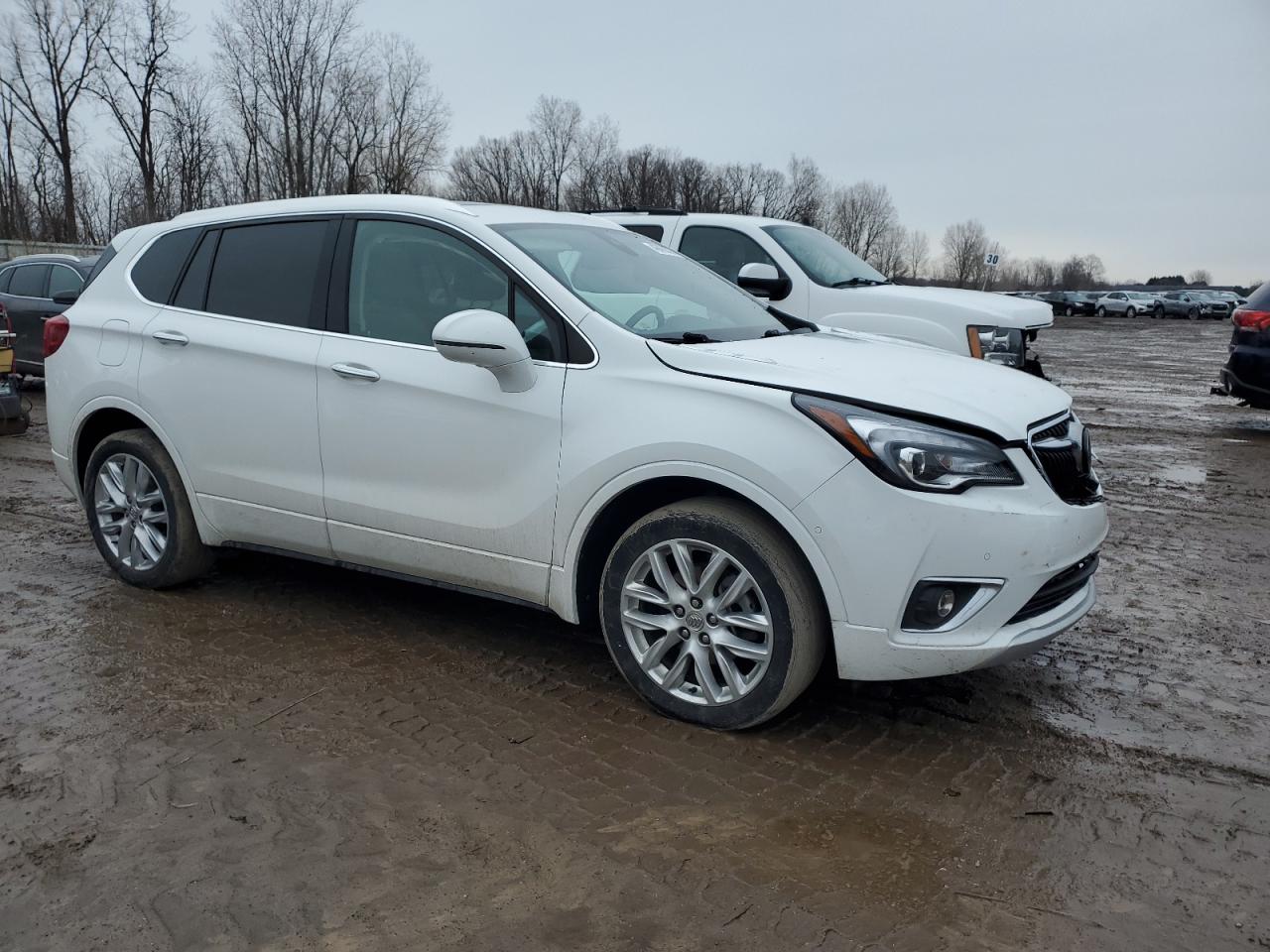 2020 Buick Envision VIN LRBFX4SX7LD045990 Copart auction photo, front end / minor dent/scratches damage thumbnail 4