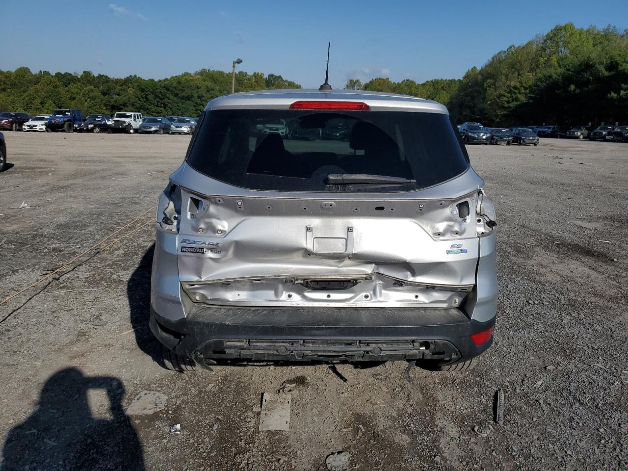 2017 Ford Escape VIN 1FMCU9GD1HUB07900 Copart auction photo, front end / rear end damage thumbnail 6