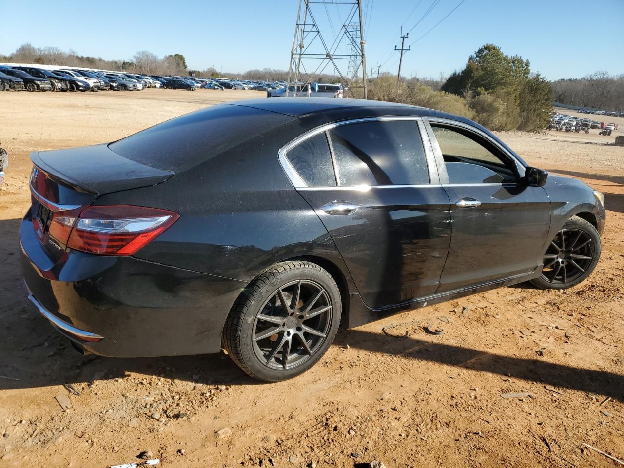 2016 Honda Accord VIN 1HGCR2F52GA246118 Copart auction photo, all over damage thumbnail 3
