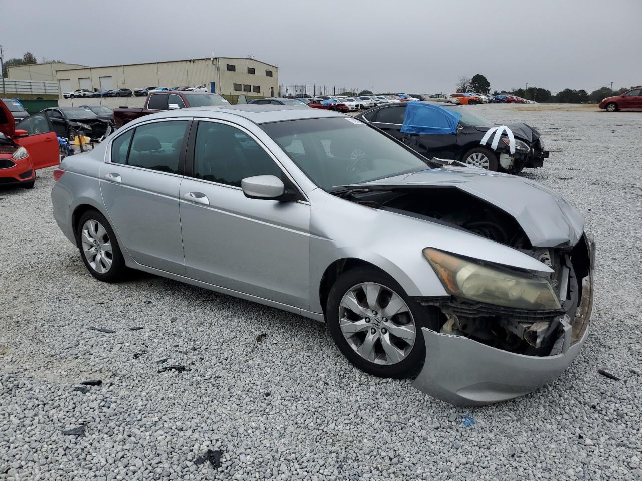 2009 Honda Accord VIN 1HGCP26819A004732 Copart auction photo, front end / mechanical damage thumbnail 4