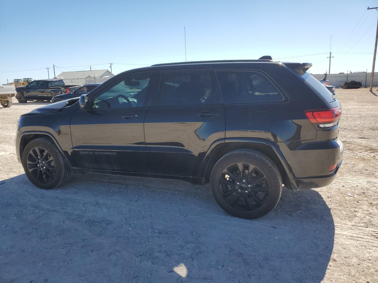 2019 Jeep Grand Cherokee VIN 1C4RJFAG9KC545229 Copart auction photo, front end / side damage thumbnail 2