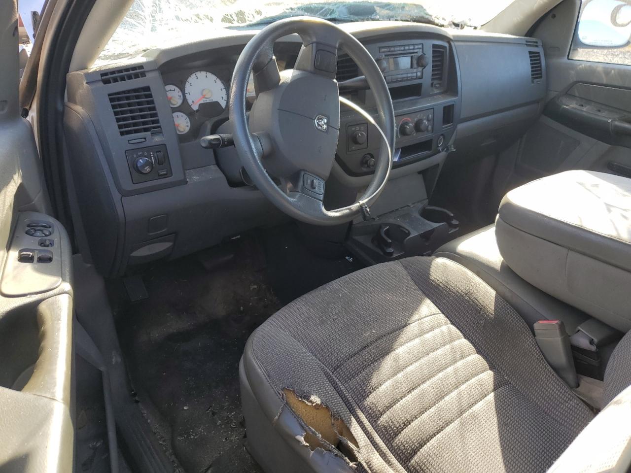 2008 Dodge RAM VIN 1D7HU16N58J123109 Copart auction photo, front end damage thumbnail 8
