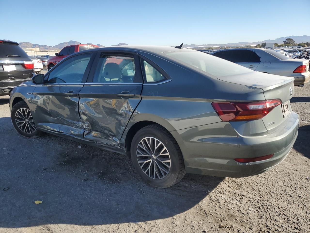 2019 Volkswagen Jetta VIN 3VWE57BU6KM169968 Copart auction photo, side damage thumbnail 2