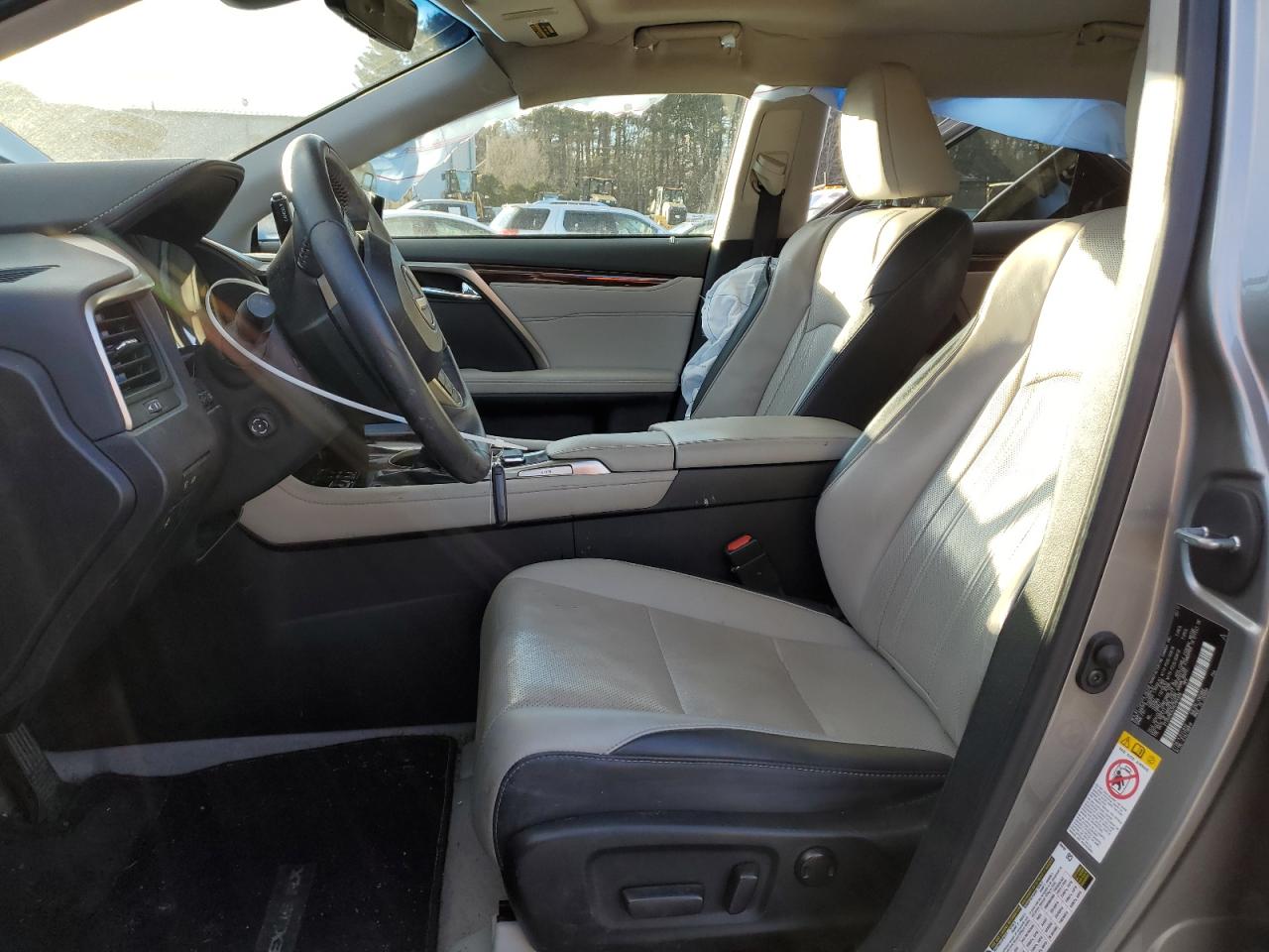 2017 Lexus RX VIN 2T2BZMCA3HC084306 Copart auction photo, side damage thumbnail 7