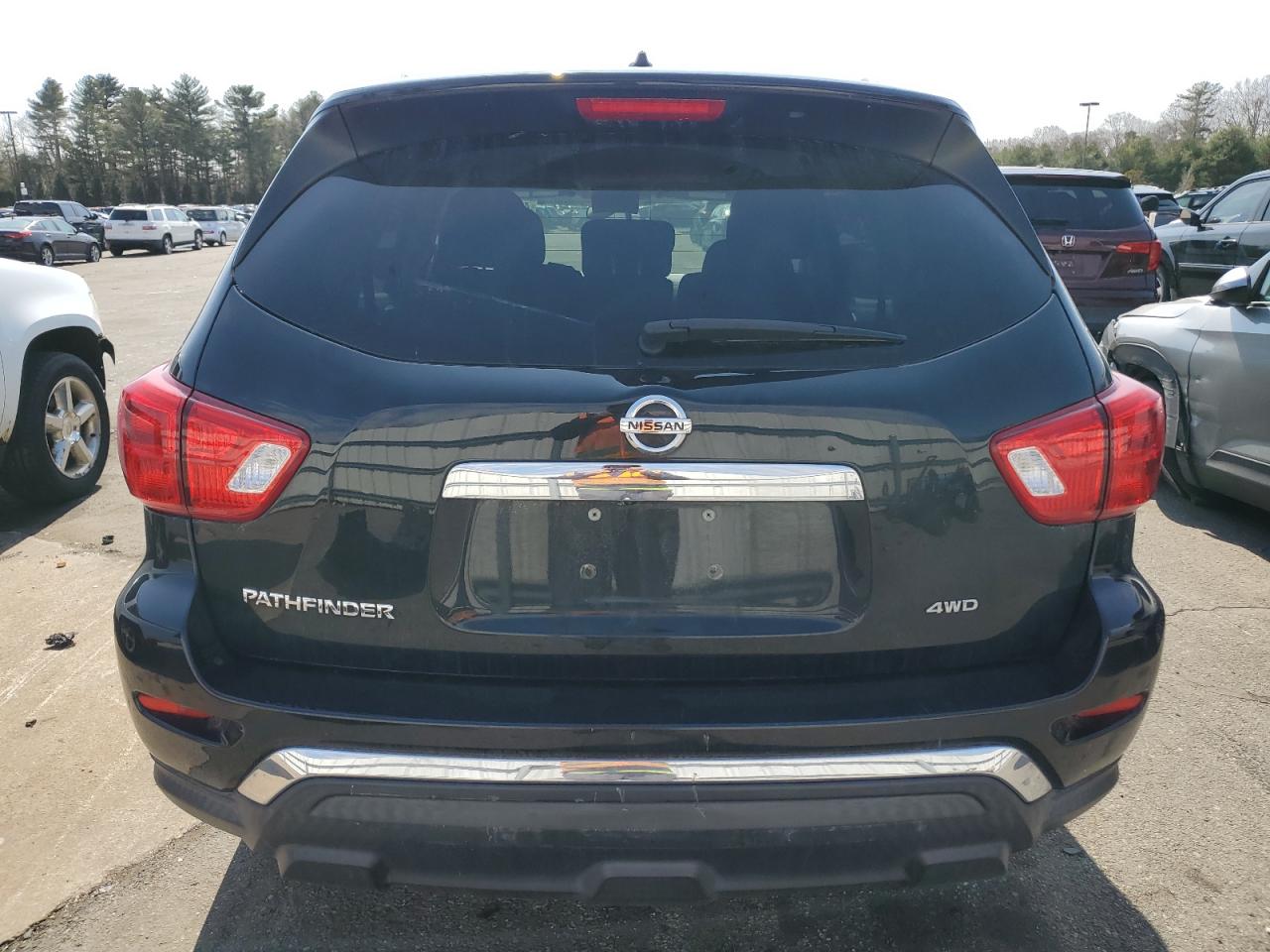 2018 Nissan Pathfinder VIN 5N1DR2MM6JC620539 Copart auction photo, front end damage thumbnail 6