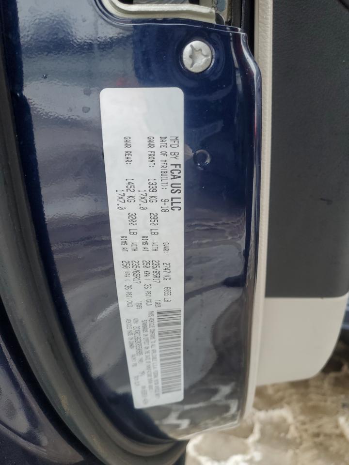 2019 Chrysler Pacifica VIN 2C4RC1BG2KR550985 Copart auction photo, rear end / front end damage thumbnail 13