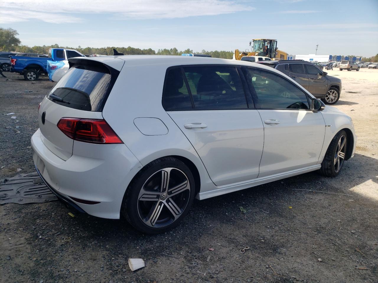 2016 Volkswagen Golf VIN WVWLF7AU3GW176814 Copart auction photo, side damage thumbnail 3