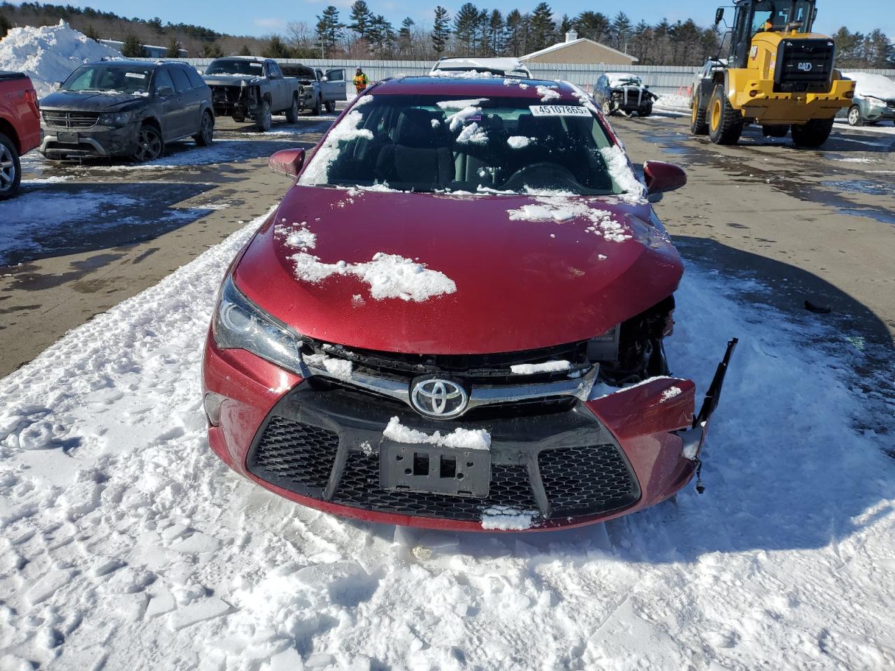 2015 Toyota Camry VIN 4T1BF1FK3FU907988 Copart auction photo, front end damage thumbnail 5