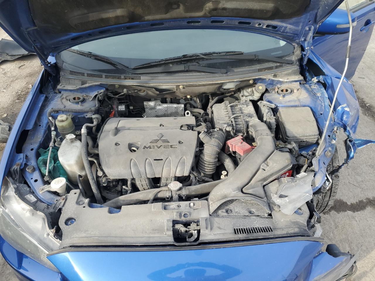 2015 Mitsubishi Lancer VIN JA32V2FW2FU000678 Copart auction photo, front end damage thumbnail 12