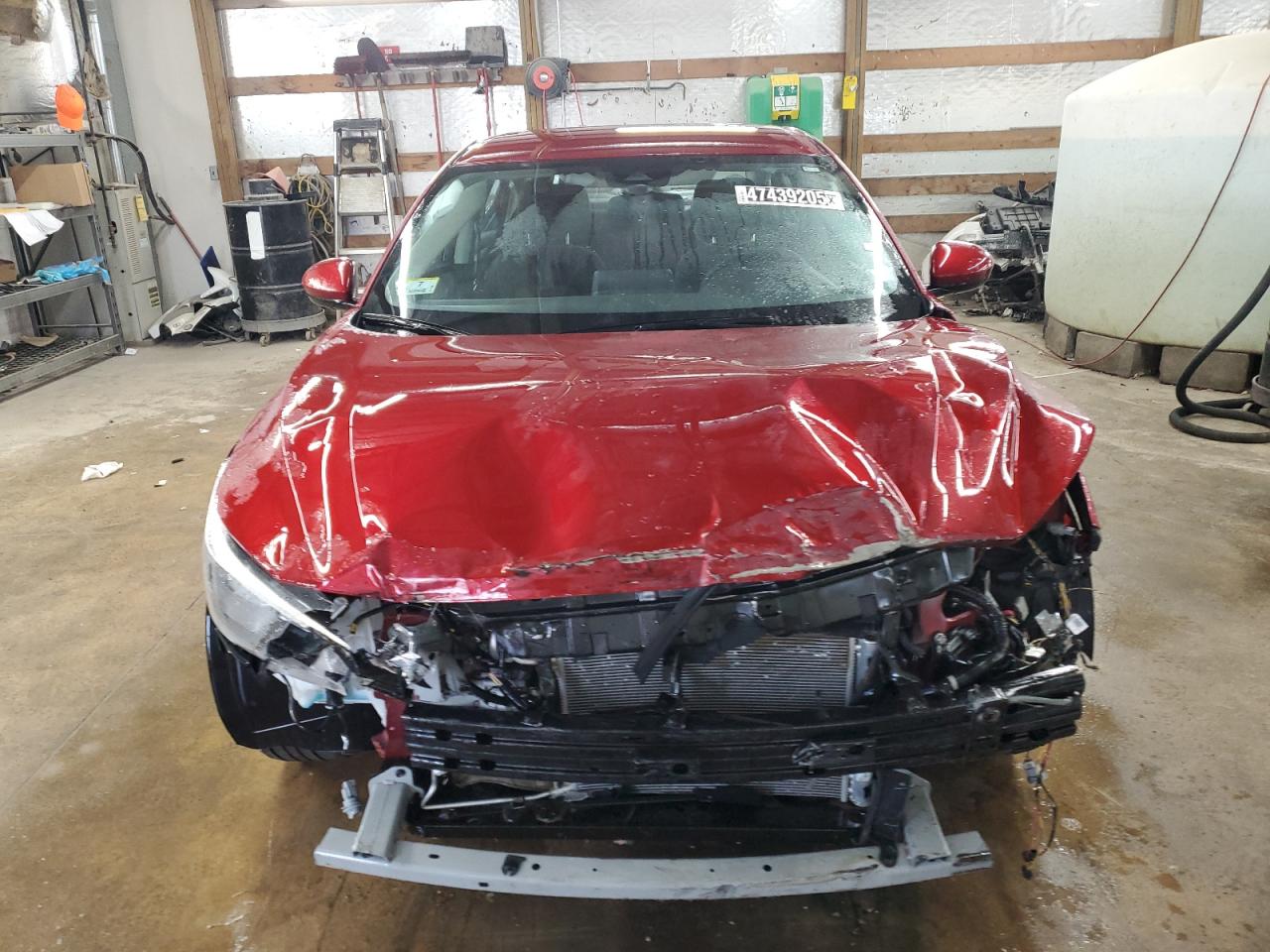 2024 Nissan Sentra VIN 3N1AB8CV1RY374157 Copart auction photo, front end / side damage thumbnail 5