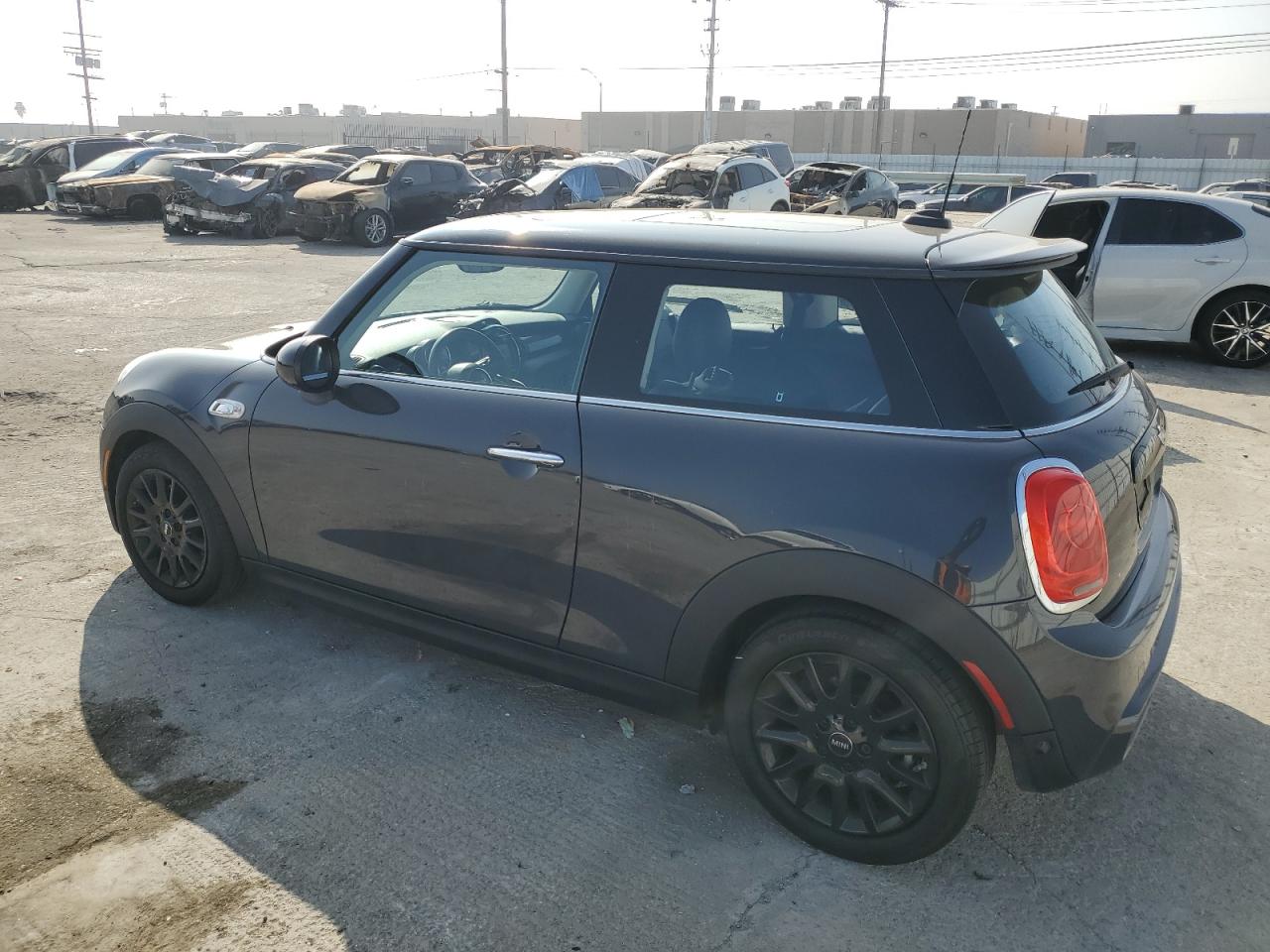 2018 MINI Cooper VIN WMWXP7C50J2A48193 Copart auction photo, side damage thumbnail 2