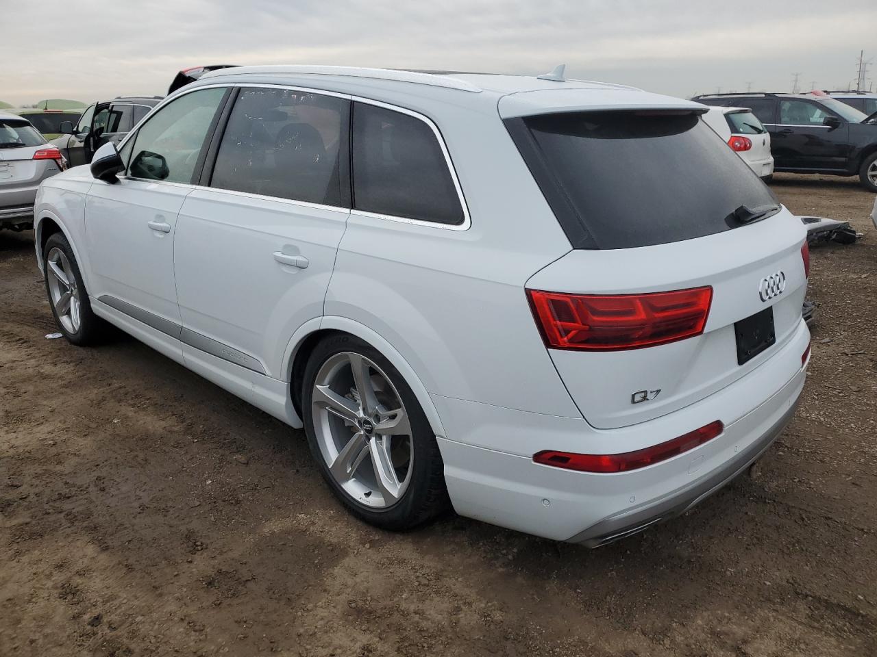 2019 Audi Q7 VIN WA1VAAF70KD023927 Copart auction photo, front end / side damage thumbnail 2