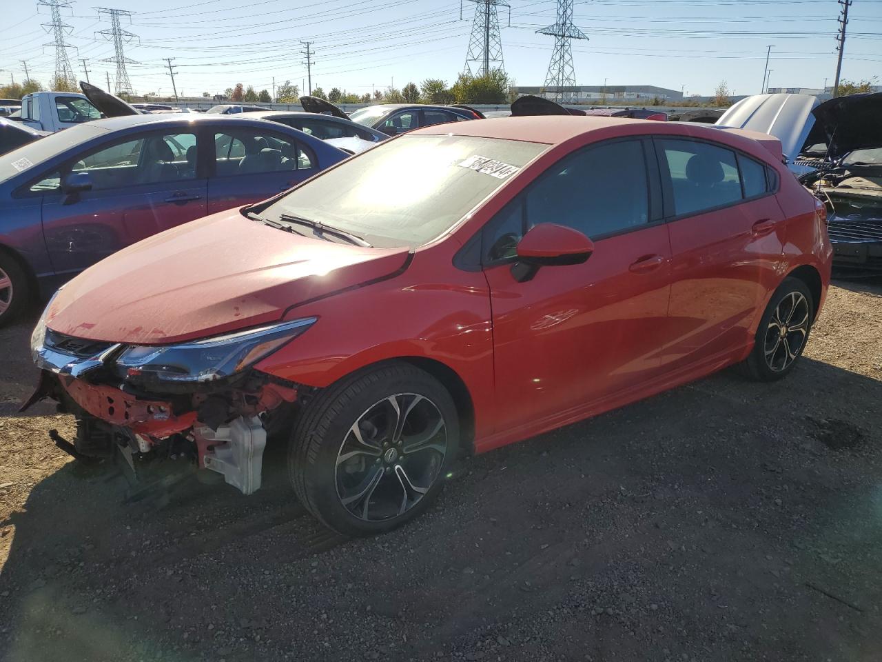 2019 Chevrolet Cruze VIN 3G1BE6SMXKS599653