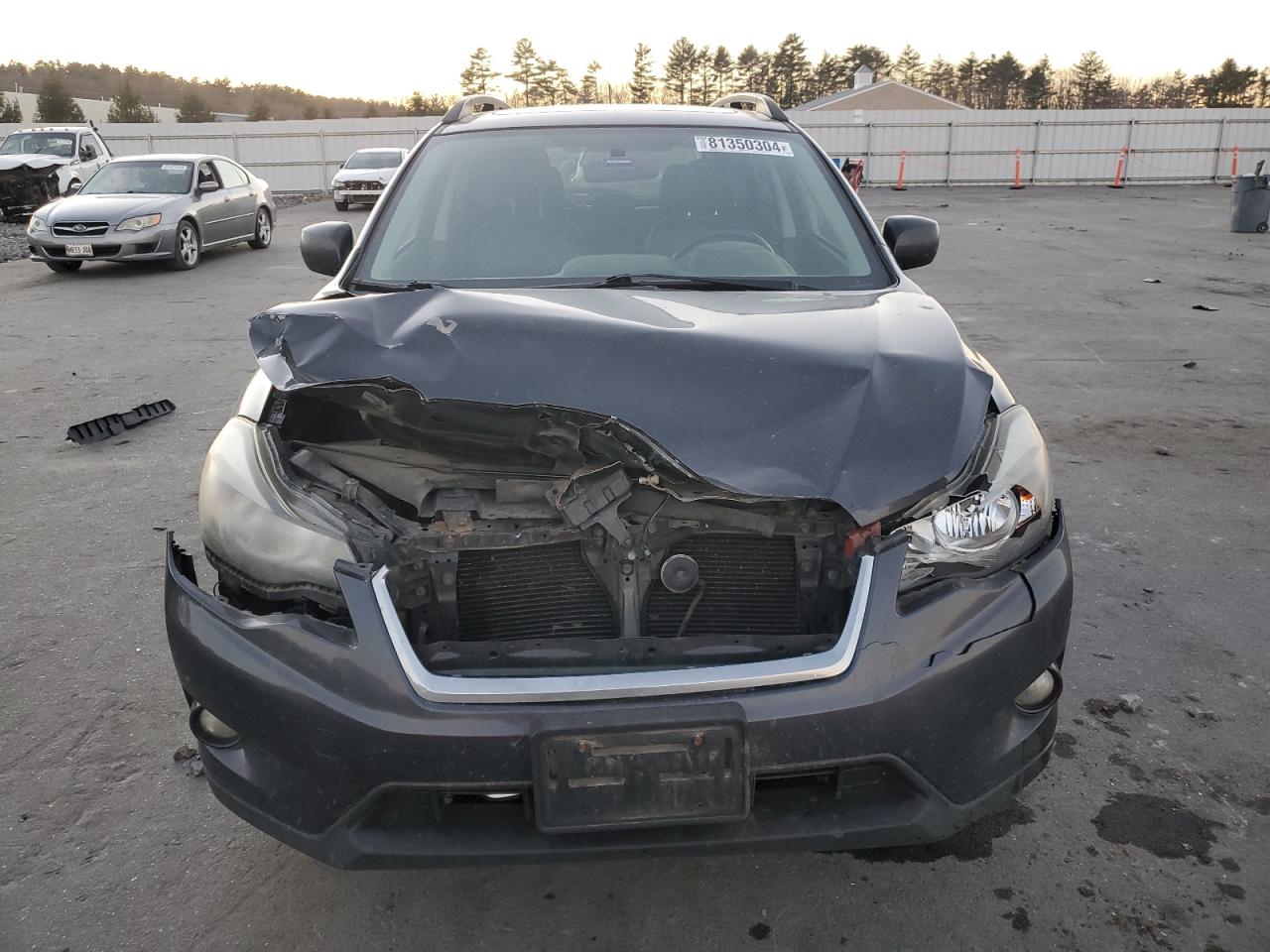 2014 Subaru XV VIN JF2GPAKC8E8240284 Copart auction photo, front end damage thumbnail 5