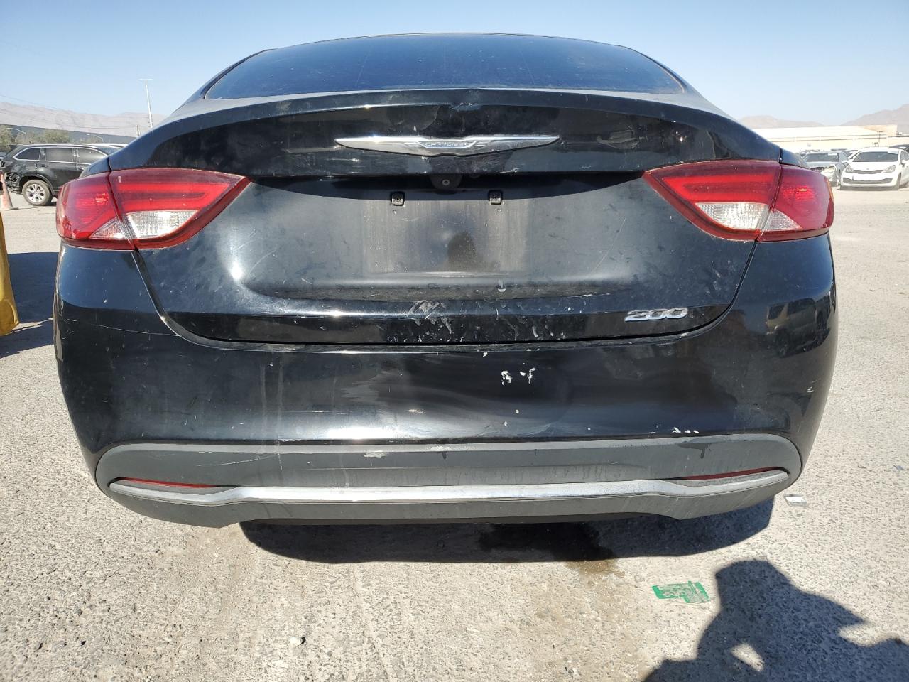 2015 Chrysler 200 VIN 1C3CCCAB1FN655869 Copart auction photo, front end damage thumbnail 6