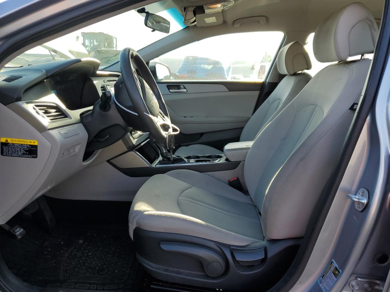 2017 Hyundai Sonata VIN 5NPE24AFXHH572475 Copart auction photo, front end / rear end damage thumbnail 7