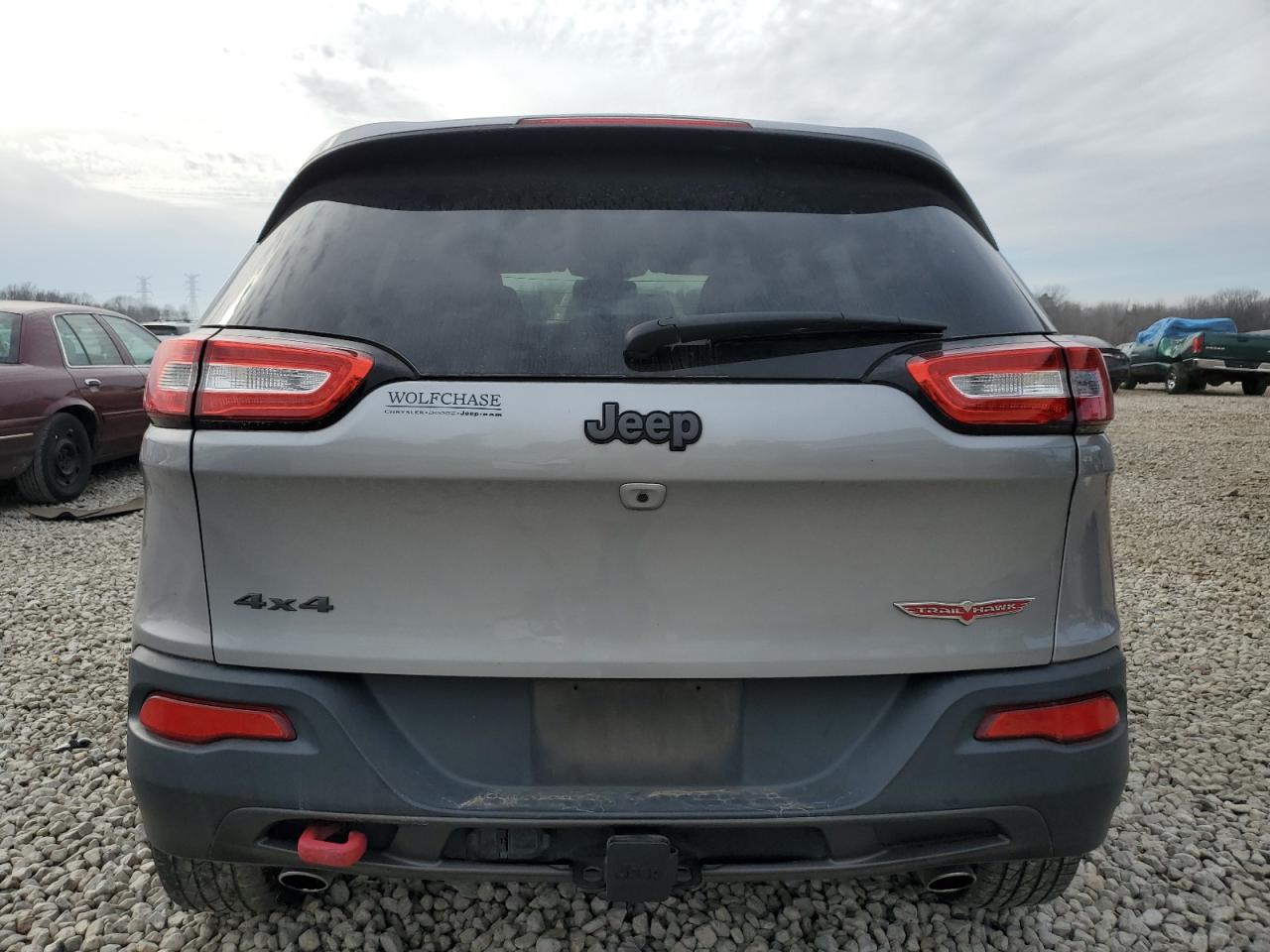 2016 Jeep Cherokee VIN 1C4PJMBS5GW214328 Copart auction photo, front end damage thumbnail 6