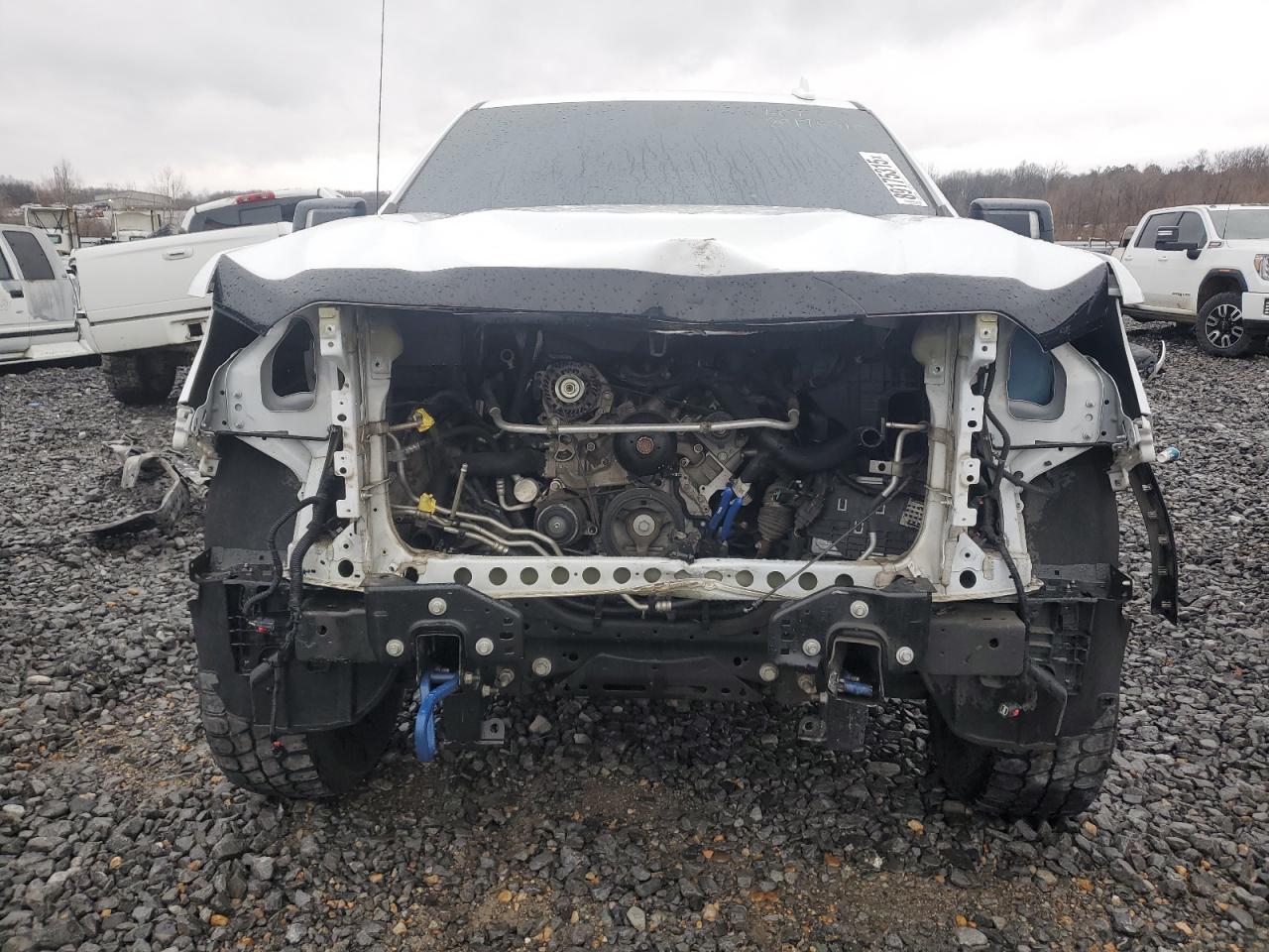 2021 GMC Sierra VIN 3GTP9EEL6MG477831 Copart auction photo, front end damage thumbnail 5