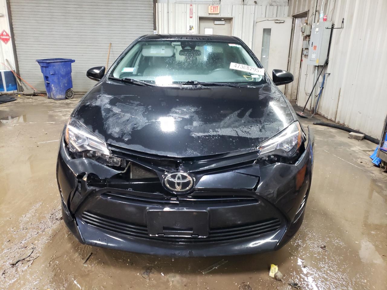2017 Toyota Corolla VIN 2T1BURHE7HC864143 Copart auction photo, front end / rear end damage thumbnail 5